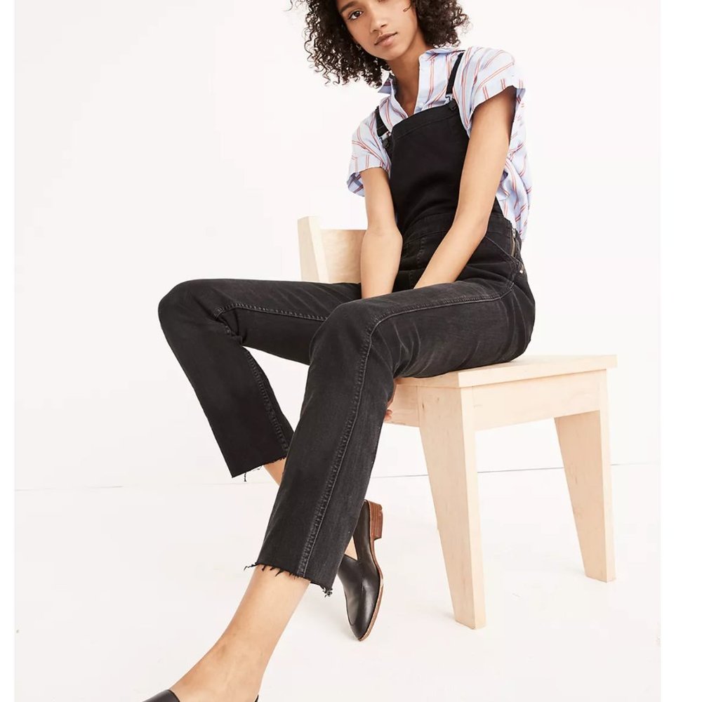 Madewell Overalls in Lunar Wash